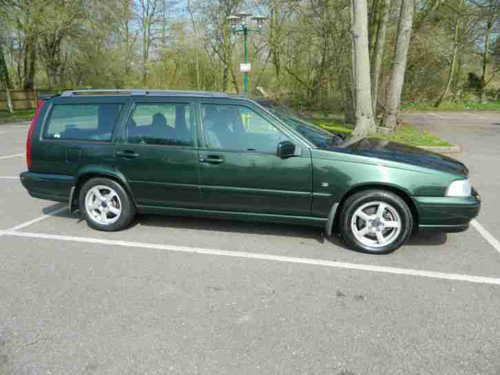 Volvo V70. Volvo car from United Kingdom