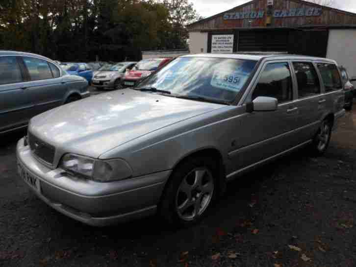 1999T VOLVO V70 T5 SE 2.3 LPT AUTO MYSTIC SILVER METALLIC OAK LEATHER ALCANTARA