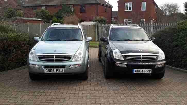 2 x Rexton 270 XDI , 04 and 05