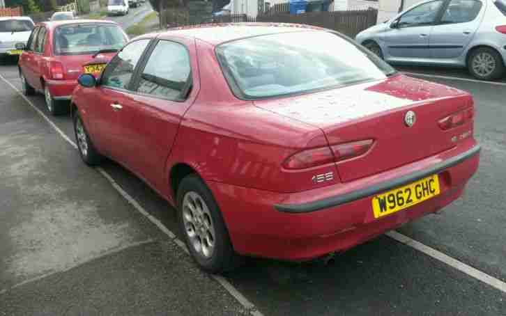2000 ALFA ROMEO 156 1.8 T SPARK RED
