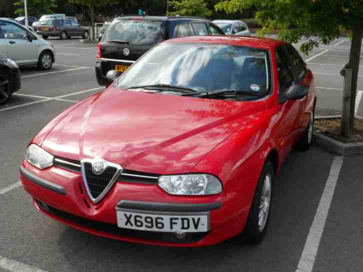 2000 ALFA ROMEO 156 TWIN SPARK 16V RED - NO RESERVE