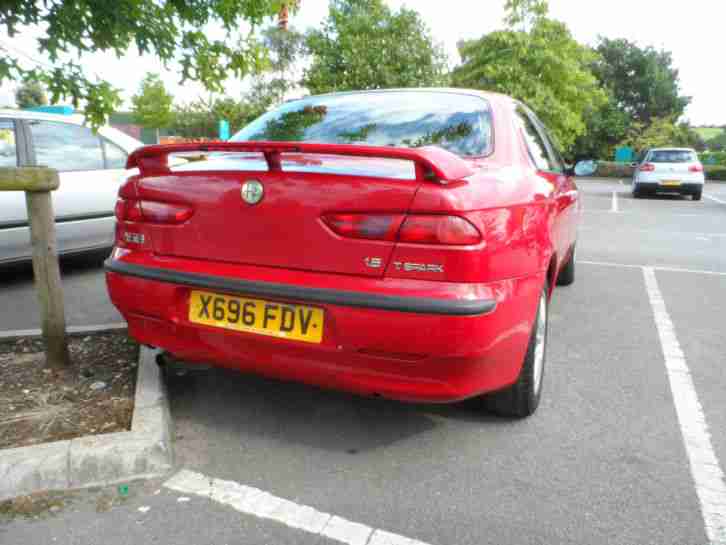 2000 ALFA ROMEO 156 TWIN SPARK 16V RED - NO RESERVE