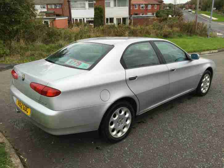 2000 ALFA ROMEO 166 T-SPARK 2.0 16V ONLY 67K AND 12 MONTHS M.O.T