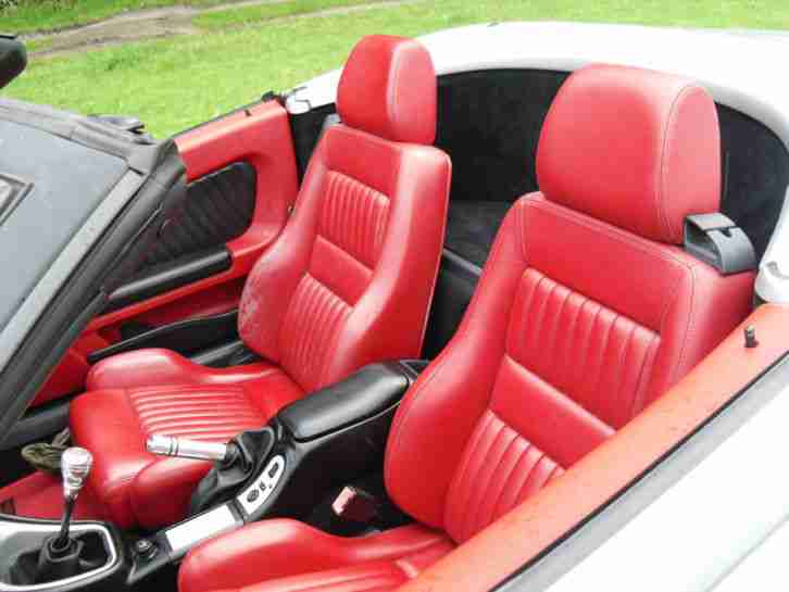 2000 ALFA ROMEO SPIDER LUSSO T-SPARK 16V SILVER RED LEATHER PHASE 2 PART EXCH