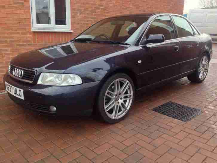 2000 A4 2.4 V6 MANUAL BLUE 12 MONTHS