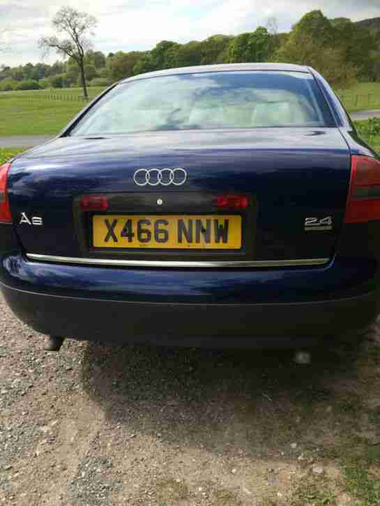 2000 AUDI A6 QUATTRO 2.4 SE AUTO BLUE.. No Swap Jag or Big Car..WHY