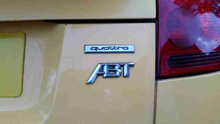 2000 AUDI TT QUATTRO (225 BHP) Replica ABT Sportsline