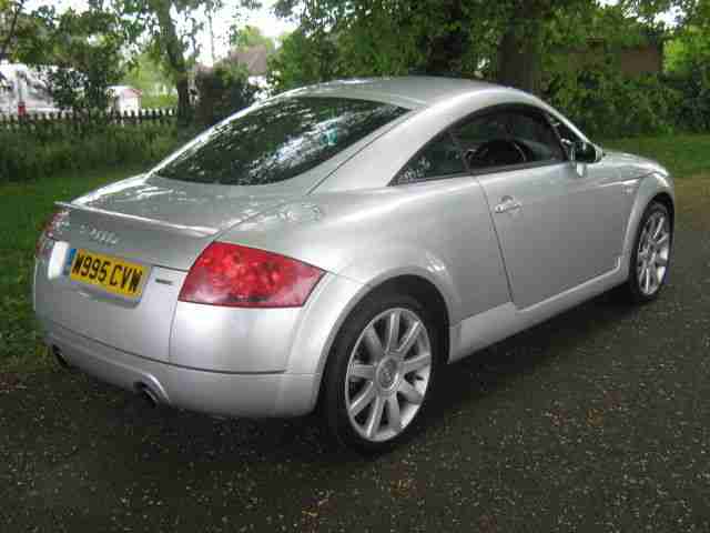 2000 AUDI TT QUATTRO (225 BHP) SILVER