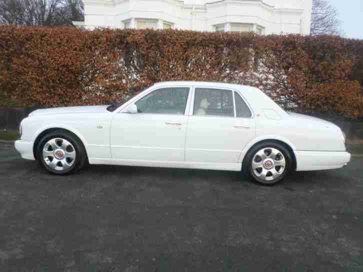2000 BENTLEY ARNAGE RED LABEL 6.8 AUTO WHITE 46,000 MILES