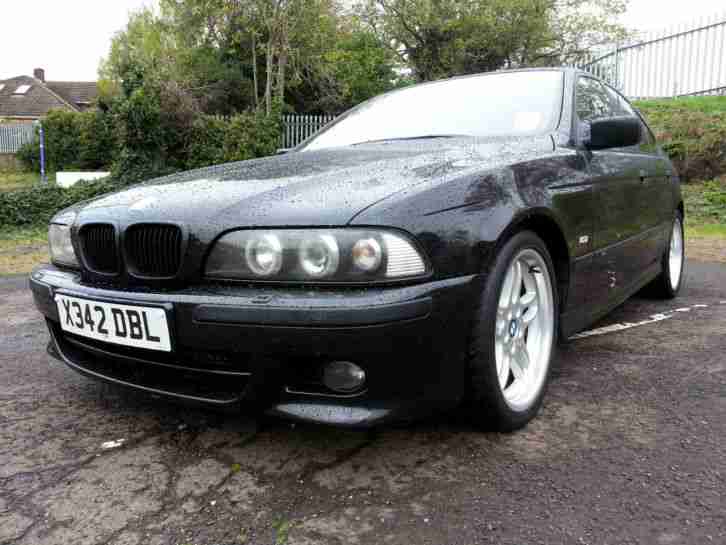 2000 BMW 535i SPORT AUTO BLACK 12 MOT 6 Tax – 91k Miles FSH – HPI Clear 4 Keys