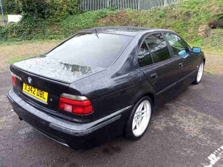 2000 BMW 535i SPORT AUTO BLACK 12 MOT 6 Tax – 91k Miles FSH – HPI Clear 4 Keys