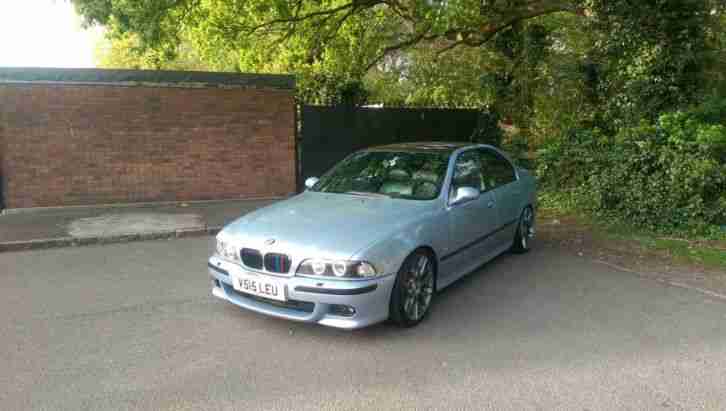 2000 BMW M5 E39 V8 SILVERSTONE BLUE
