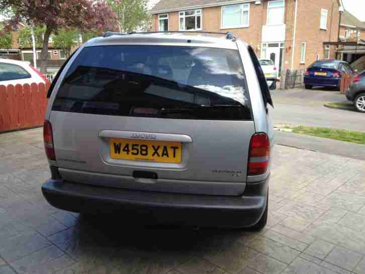 2000 CHRYSLER VOYAGER LE TD Diesel, Leather, Low Mileage, Long MOT, Runner