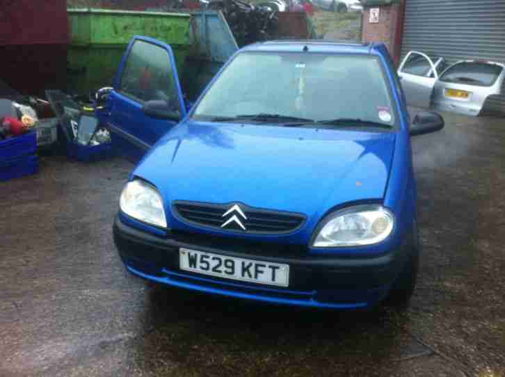 2000 SAXO FORTE BLUE