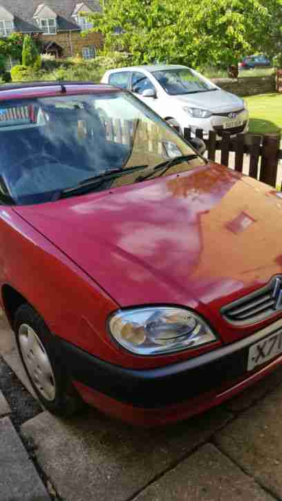 2000 CITROEN SAXO FORTE RED