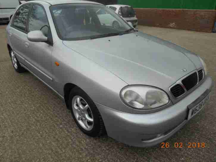 2000 DAEWOO LANOS SX AUTO, 5 DOOR HATCHBACK, LOW MILES ONLY 62000