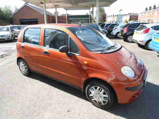 2000 MATIZ 0.8 SE ORANGE IDEAL FOR