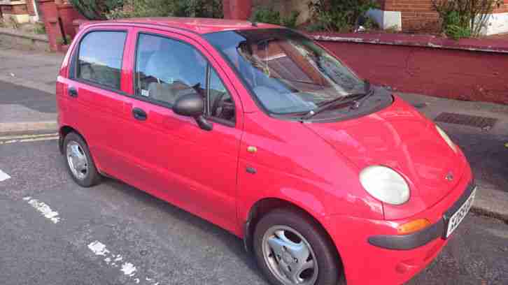2000 DAEWOO MATIZ SE PLUS RED