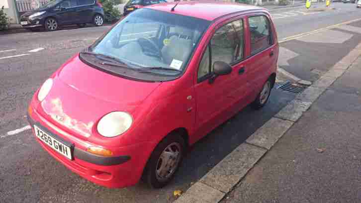 2000 MATIZ SE PLUS RED