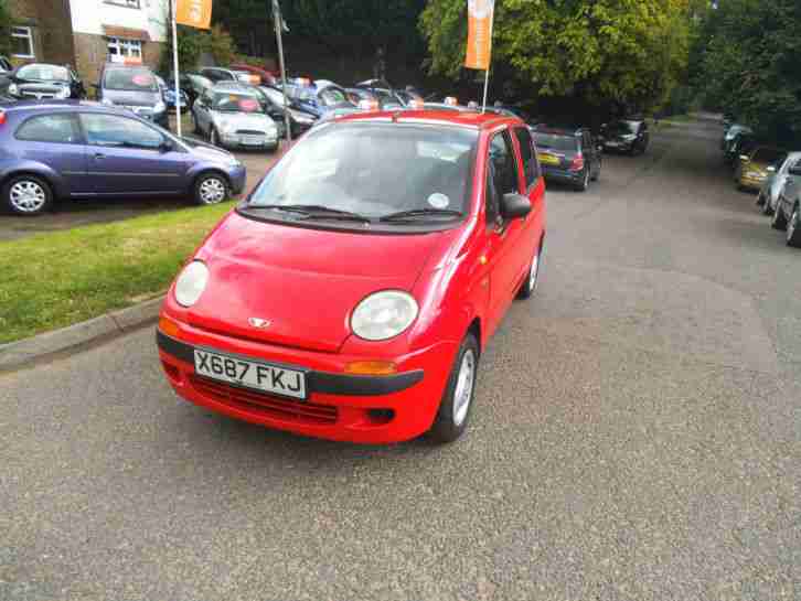 2000 DAEWOO MATIZ SE PLUS RED