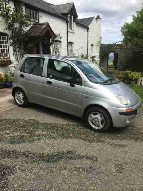 2000 DAEWOO MATIZ SE PLUS SILVER - reduced to sell