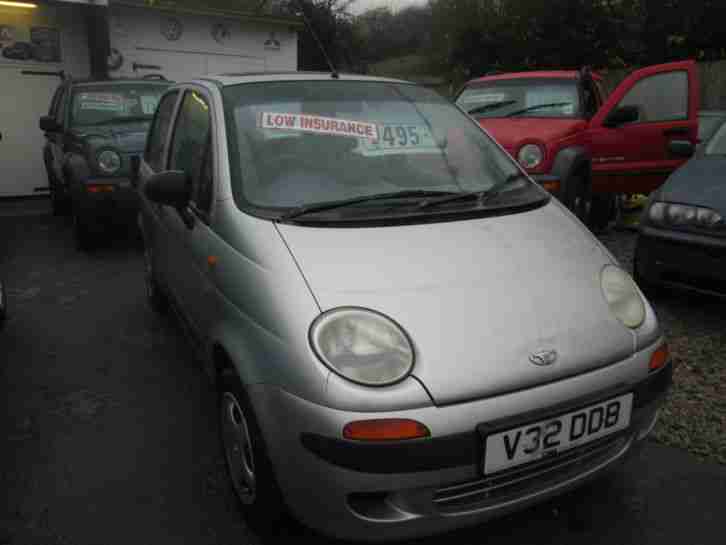 2000 DAEWOO MATIZ SE SILVER