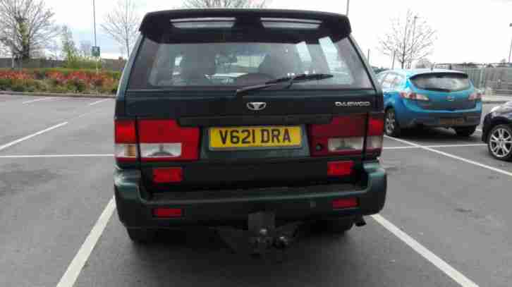 2000 DAEWOO MUSSO TD 2.9 4x4 not mitsibushi,toyota, landrover