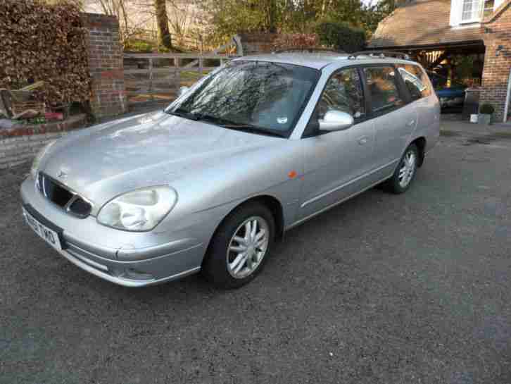 2000 DAEWOO NUBIRA CDX AUTO SILVER - 12 Months MOT - Mileage 40350