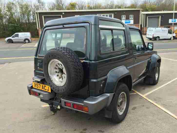 2000 DAIHATSU FOURTRAK 2.8 TDL LIMITED GREEN