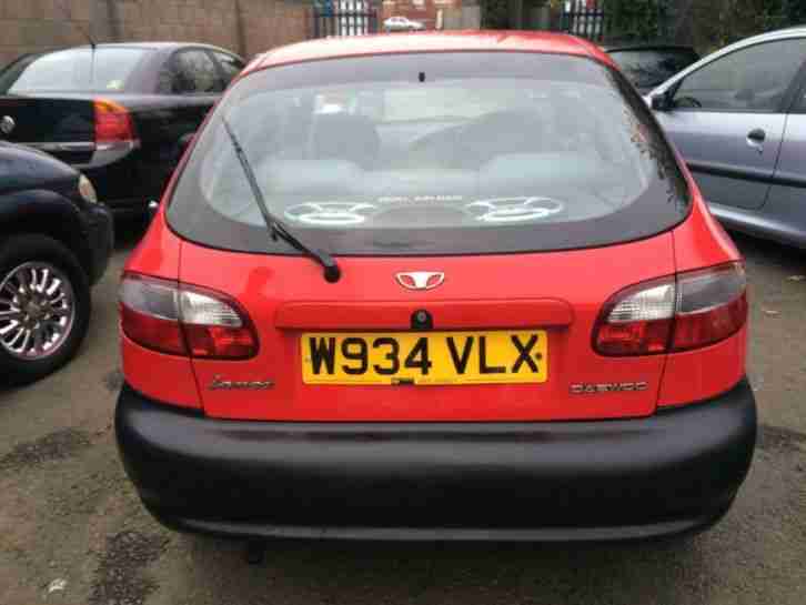 2000 Daewoo Lanos 1.4 S 3dr 3 door Hatchback
