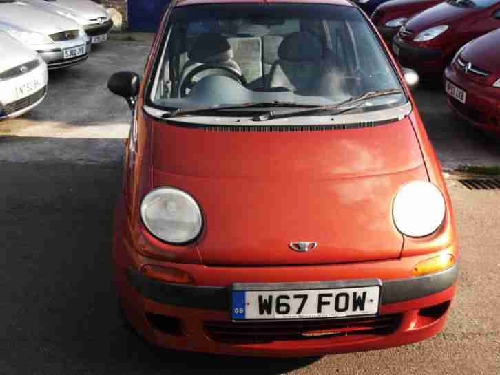 2000 Daewoo Matiz 0.8 SE+ 5 door hatchback manual petrol