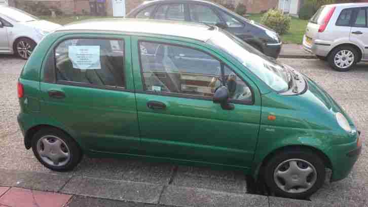 2000 Daewoo Matiz 0.8L Green Manual