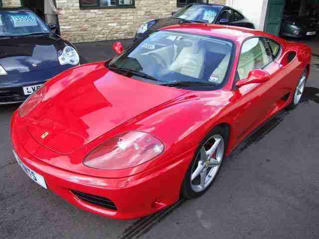 2000 FERRARI 360 M Modena F1.Cream Rosso