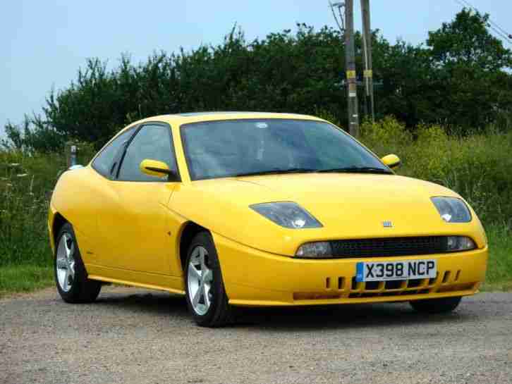 2000 FIAT COUPE 20V YELLOW-SHOULD GO THIS WEEK.