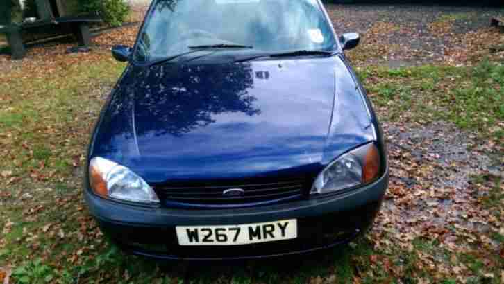 2000 FORD FIESTA ZETEC BLUE 5 DOOR ALLOYS