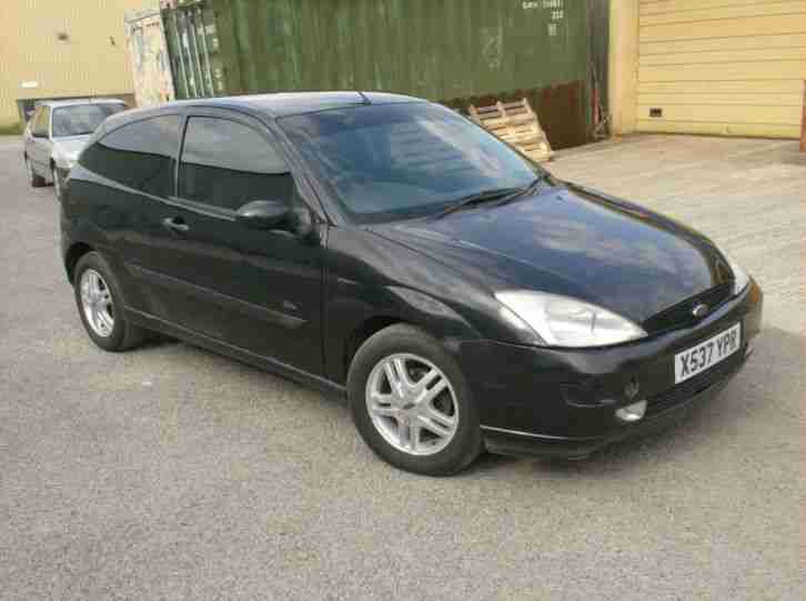 2000 FOCUS ZETEC 3 dr BLACK SPARES