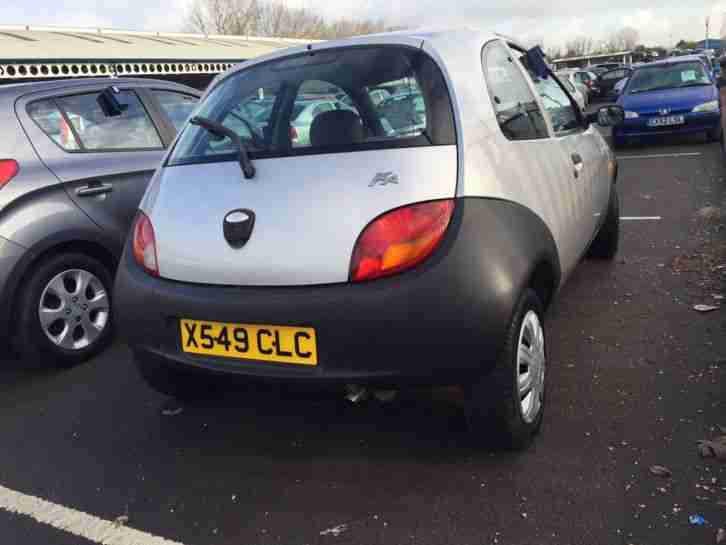 2000 FORD KA NOW SILVER VERY LOW MILAGE!