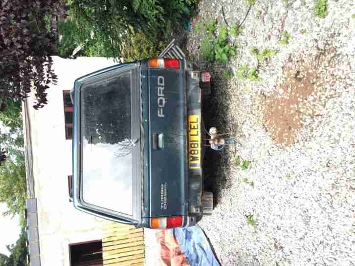 2000 FORD RANGER 4X4 TURBO DIESEL GREEN