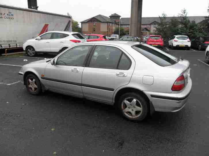 2000 HONDA CIVIC 1.4I S SILVER Spares or repairs.