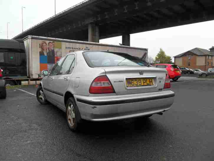 2000 HONDA CIVIC 1.4I S SILVER Spares or repairs.