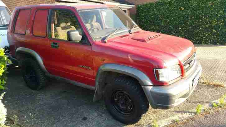 2000 ISUZU TROOPER 3.0 TURBO DIESEL MANUAL