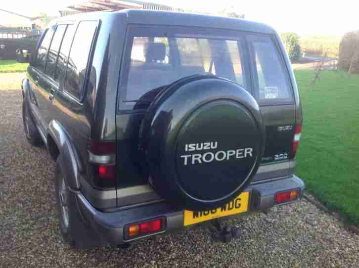 2000 ISUZU TROOPER CITATION DT LWB A GREEN/GREY MOTD April 2016 drives well
