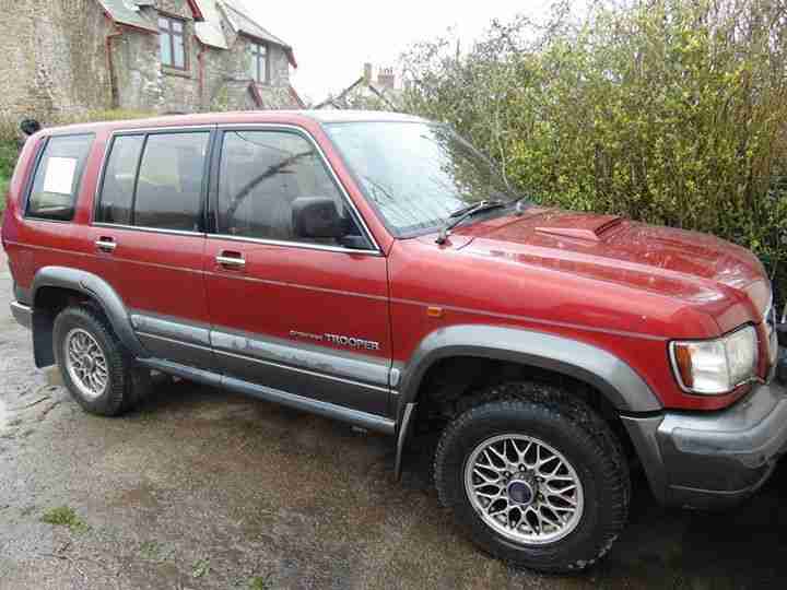 2000 ISUZU TROOPER CITATION DT SWB SILVER/GREY