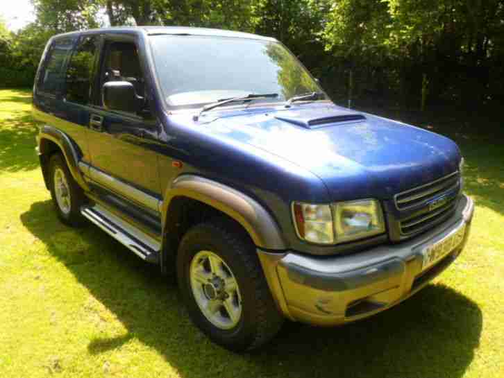 2000 TROOPER DUTY DT SWB BLUE