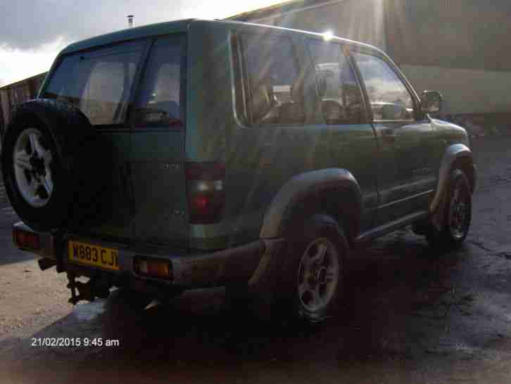 2000 ISUZU TROOPER DUTY DT SWB GREEN