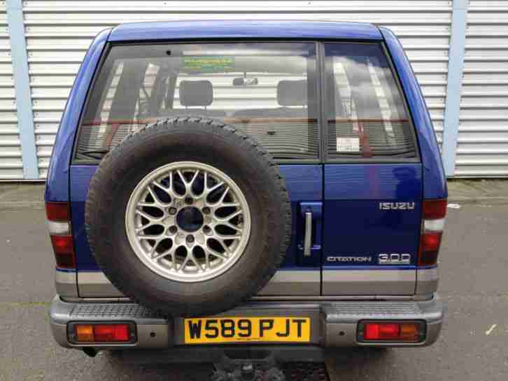 2000 ISUZU Trooper 3.0TD ( 7st ) auto Citation * 7 SEATER *