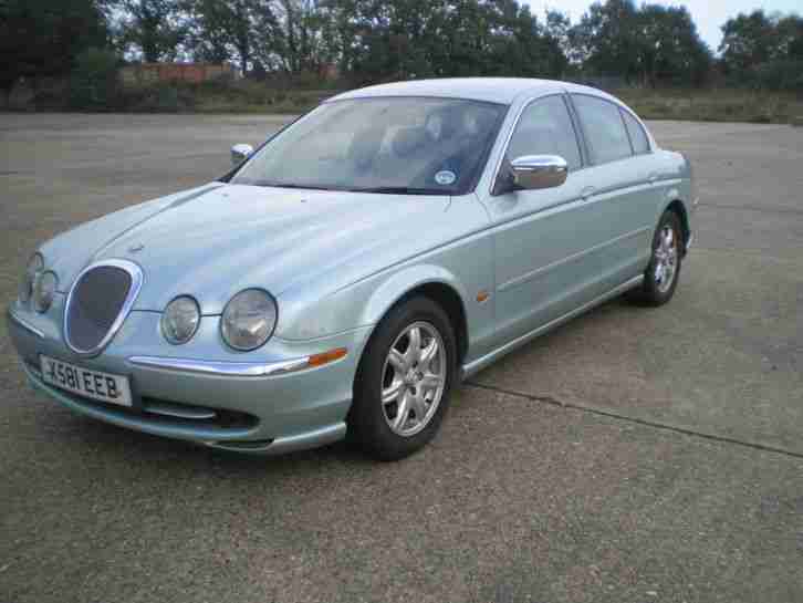 2000 JAGUAR S-TYPE V6 AUTO SILVER