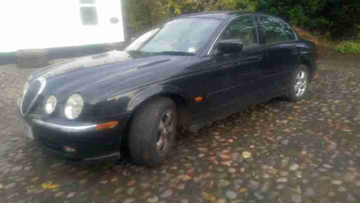 2000 JAGUAR S-TYPE V6 SE AUTO BLACK
