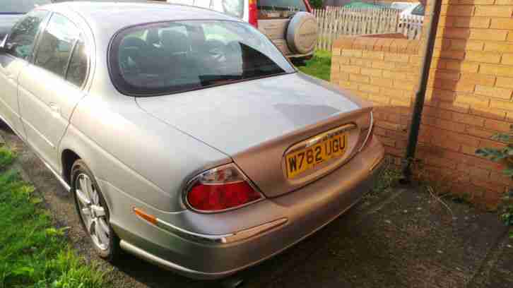 2000 JAGUAR S-TYPE V6 SE AUTO SILVER