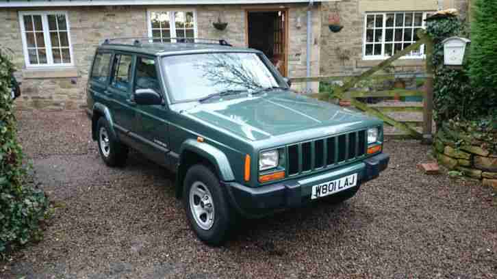 2000 JEEP CHEROKEE TURBO DIESEL 2.5. 1 PREVIOUS KEEPER. ONLY 87,000 MILES